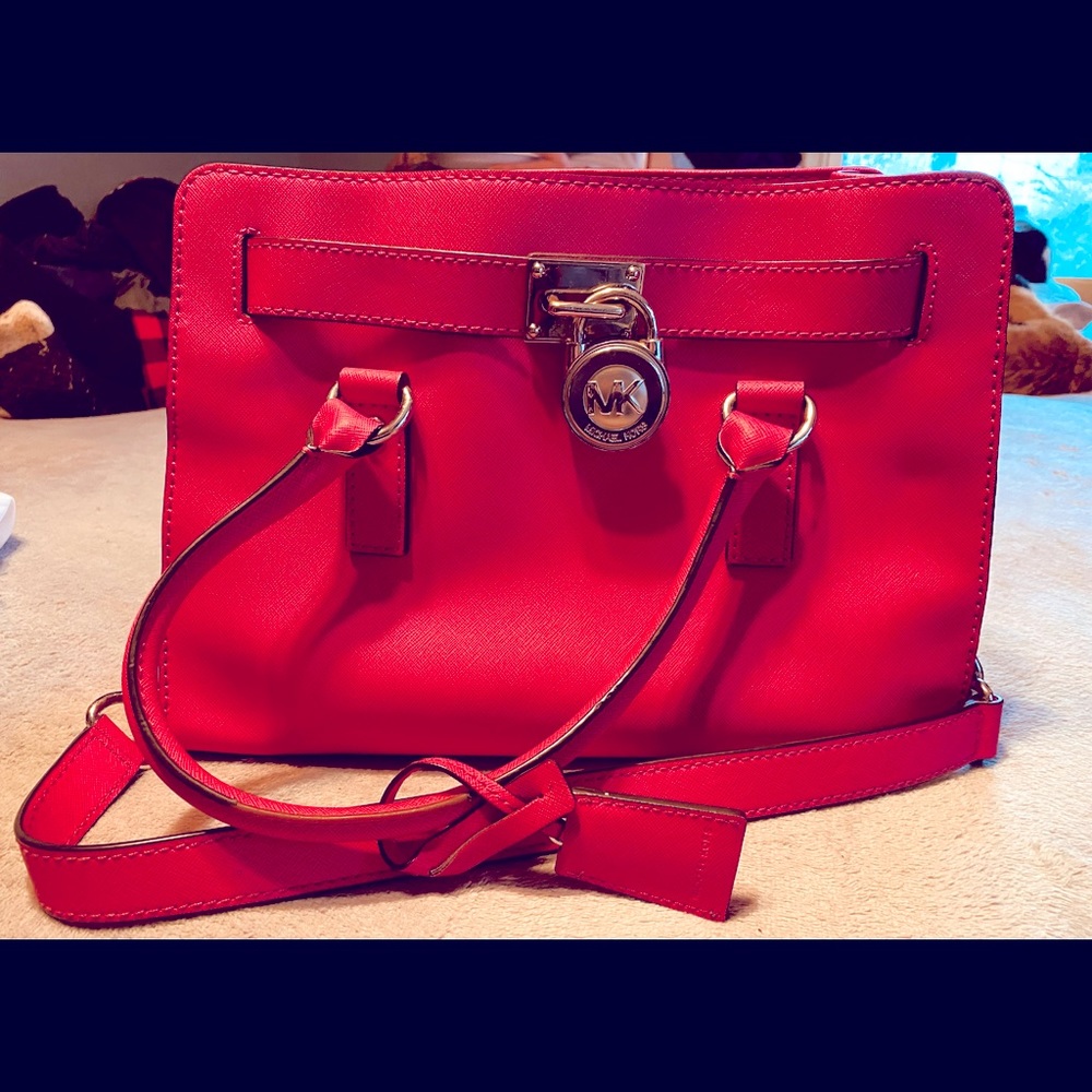 Michael Kors bag, Raspberry pink